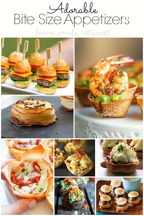 Bite Size Appetizers for Parties - Home. Made. Interest.