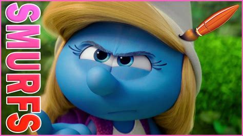 Smurfette Sad Smurfs Lost Village