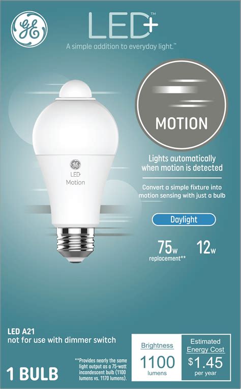 ENERGY STAR Certified LED+ Motion General Purpose LED Light Bulbs at ...