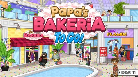 Papa's Bakeria To Go! — Day 11 + All New Year Toppings Unlocked - YouTube