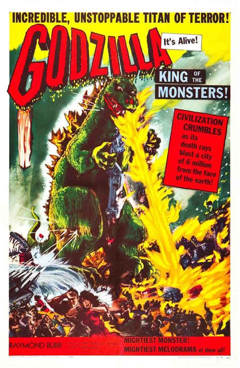 The Cathode Ray Mission: Hump Day Posters: Godzilla (Gojira) (1954)