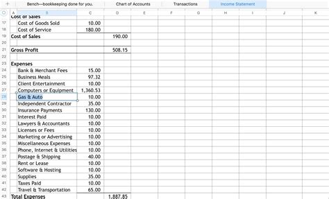 Construction Accounting Excel Template - All Business Templates