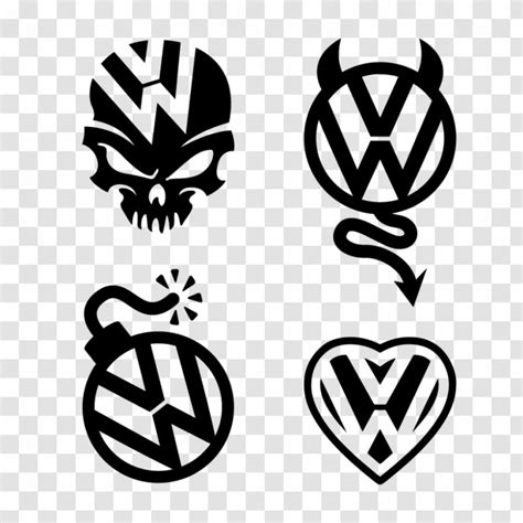 Car Volkswagen Decal Bumper Sticker - Fuel Tanks - Vw Logo Transparent PNG