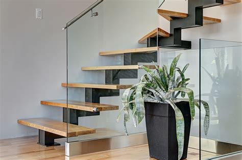 Modern Stairs | Zig Zag | Bättig Design Stair Railing, Staircase ...