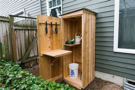 How to Build a DIY Garden Storage Shed | Small Storage Shed