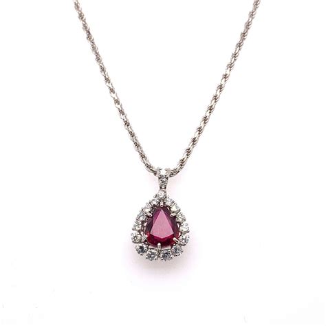 Red Diamond Necklace Jewelry Buyers Dallas | Jewelry Buyers Dallas