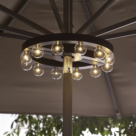 Patio Umbrella Marquee Lights - The Green Head