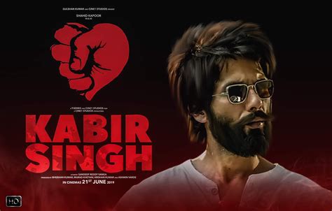 Kabir Singh – Movie Poster Shahid Kapoor, Kiara Advani Sandeep Reddy ...