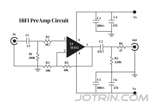 Exploring TL072 OP-AMP IC Pinout, Datasheet, Where & How to Use It ...