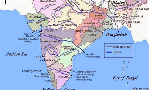 RIVERS OF INDIA - Geography - UPSCFEVER