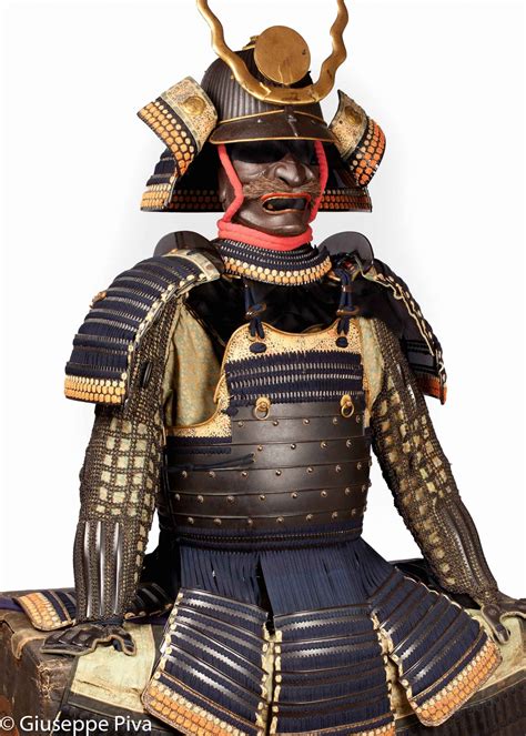 Samurai armor with riveted cuirass - Japanese Antiques - Samurai Art