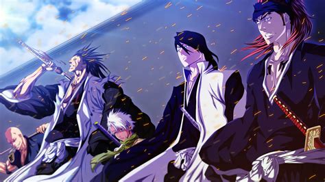 Bleach Captains 1000 Year Blood 4K #7931i Wallpaper PC Desktop