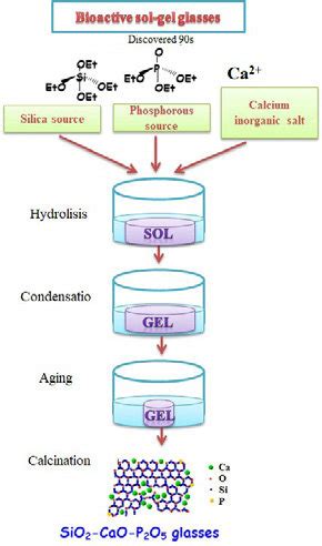 Schematic illustration of the sol-gel process. | Download Scientific ...