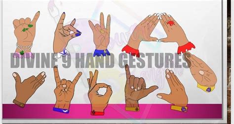 Divine 9 Black Greek Hand Symbol Signs L Sorority and Frat | Etsy in ...