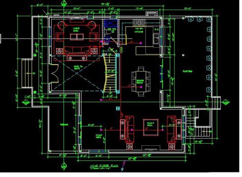 Architectural CAD Drawings , Floor Plan With Architectural Drawing ...