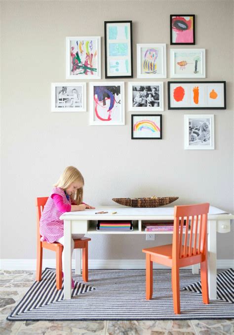 How to Create a Kids Art Gallery Wall - Design Improvised