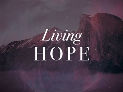 Living Hope Video Worship Song Track with Lyrics | Playback Media ...