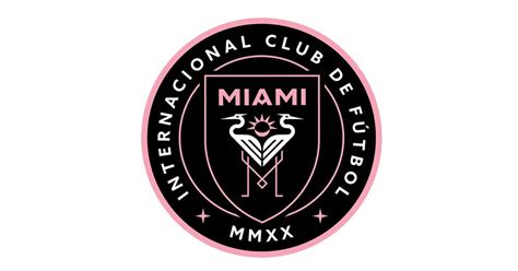 Inter Miami CF MLS Team Logo 1 Color Vinyl Decal Sticker Car Window ...