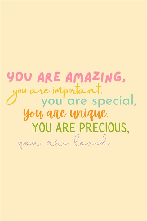 You Are Amazing Quotes + Messages