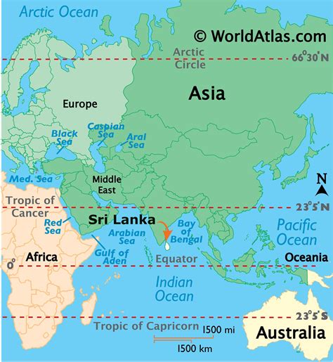 Sri Lanka Map / Geography of Sri Lanka / Map of Sri Lanka - Worldatlas.com