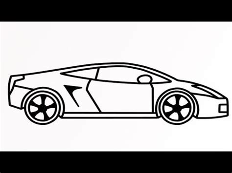 رسم سيارة سهلة, رسم سهل جدا / رسومات سهلة وجميلة, how to draw a Car ...