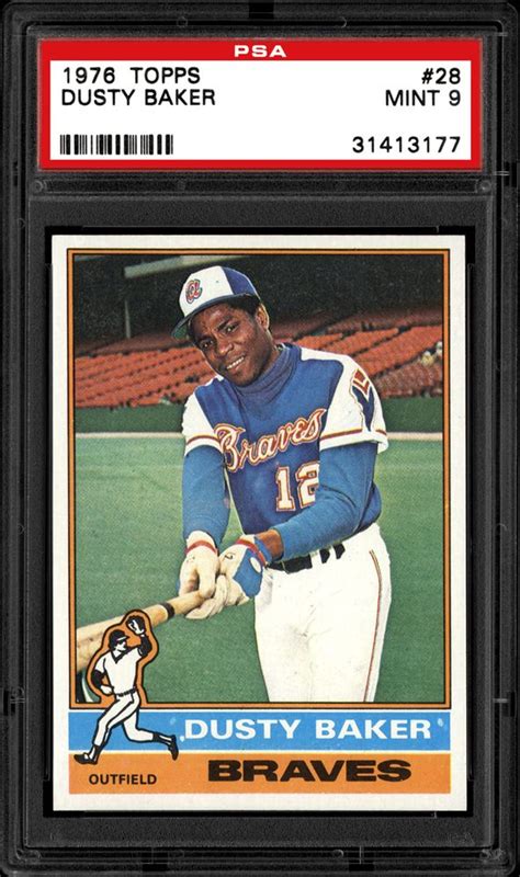 1976 Topps Dusty Baker | PSA CardFacts®