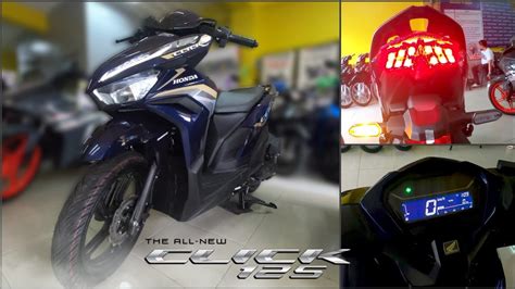 The All New Honda Click 125 V3. Color Blue. Walkthrough Review. Price ...