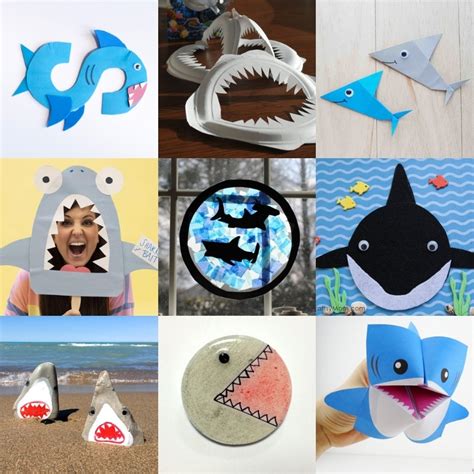 Shark Crafts For Kindergarten