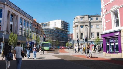 Derby city centre work 'will help walkers and cyclists' - BBC News