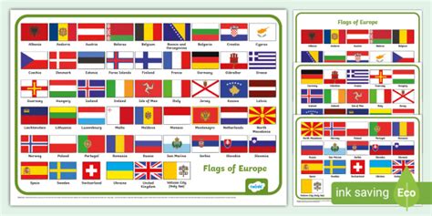 Flags Of European Countries