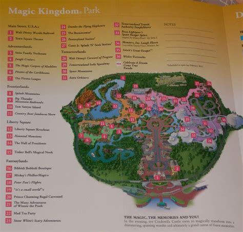 New Fantasyland map - Photo 1 of 1