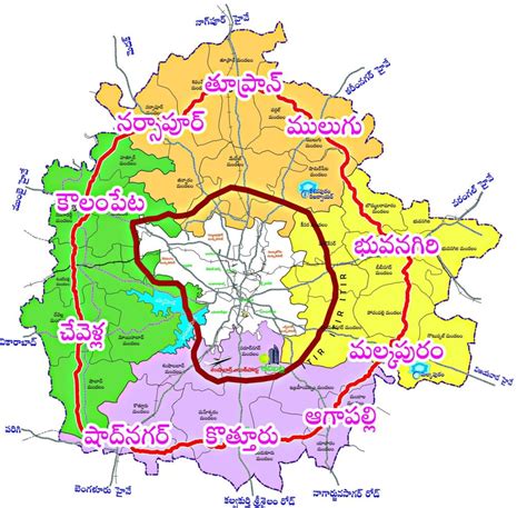 Regional Ring Road Map