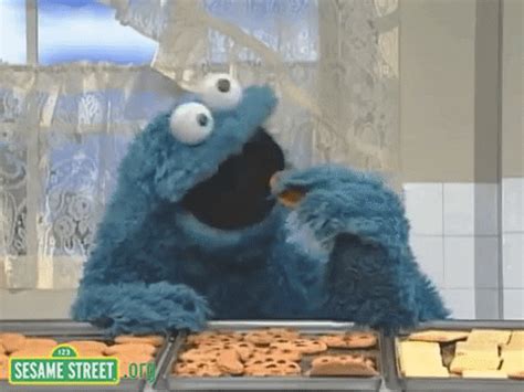 Cookie Monster Cookies GIF by Sesame Street - Find & Share on GIPHY