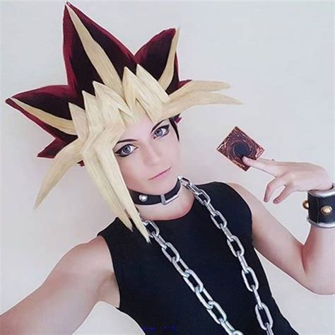 yugi from Yu-Gi-Oh cosplay by instagram.com/yaboymegan #yugicosplay # ...