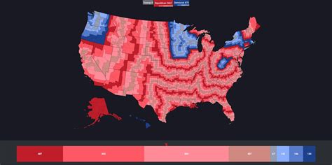 1988 Presidential Election Results By State Map - Map