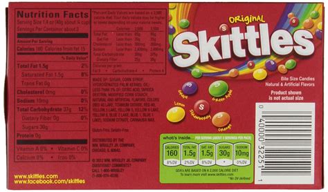 35 Nutrition Label For Skittles - Labels Database 2020