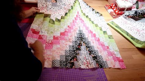 BARGELLO QUILT Tutorial ~ Part 4 - YouTube | Bargello quilts tutorial ...