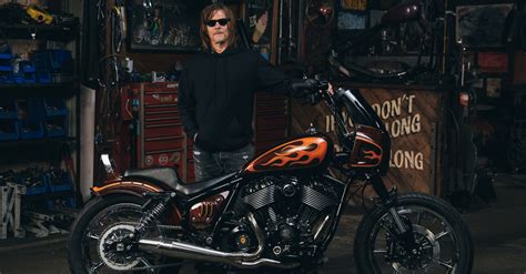 'The Walking Dead' Star Norman Reedus Reveals His Killer Custom Indian ...