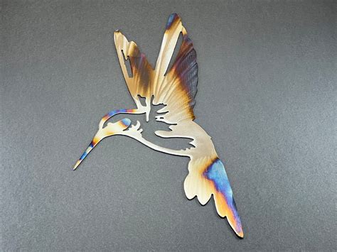 Metal Hummingbird Wall Art 12.5 - Etsy