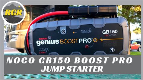 NOCO GB150 Genius Boost Pro Jump Starter | Product Review | Portable ...