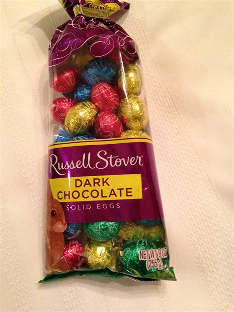 Russell Stover Dark Chocolate Solid Easter Eggs, 9 Oz Bag (Pack of 3 ...