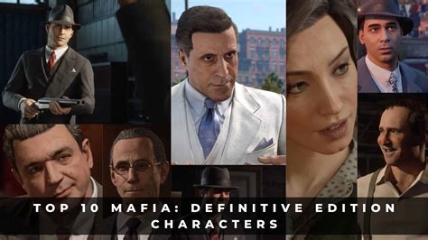 Top 10 Mafia: Definitive Edition Characters - KeenGamer