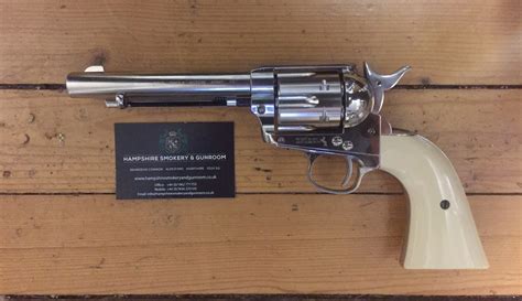 Umarex Colt Single Action Army 45 Peacemaker Nickel Finish .177/4.5mm ...