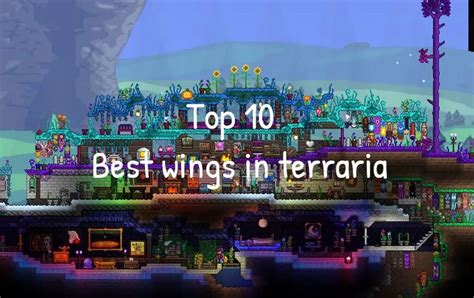 Top 10 Best wings in terraria | OhTopTen