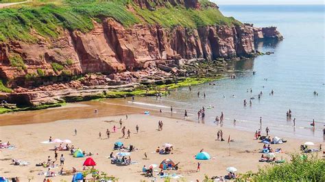 Beautiful beaches local to Haven Devon Cliffs in South Devon