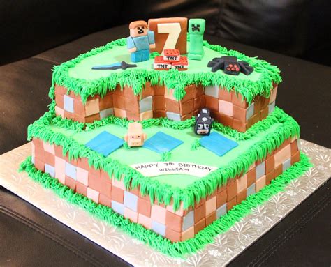 Love Dem Goodies: MINECRAFT CAKE | Minecraft birthday cake, Minecraft ...