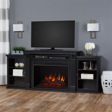 Real Flame Tracey Grand 84 in. Electric Fireplace TV Stand ...