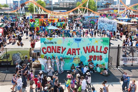 Coney Art Walls, Coney Island, NY Coney Island Amusement Park, Nyc ...