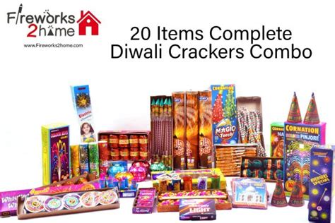 Buy Diwali Crackers/Fireworks Gift Box (11 Items) Online- Ahmedabad