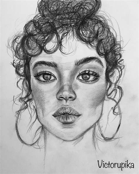 Portrait draw #art #arts #draw #drawing #draws | Drawing artwork ...